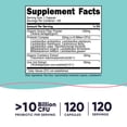 thumbnail image 5 of Nutricost Probiotic for Women 10 Billion CFU, 120 Capsules - Complex with Acacia Fiber, Uva Ursi & Cranberry Extract, Non-GMO & Gluten Free, 5 of 5