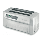 Restored Oki Pace Mark 4410 Dot Matrix Printer   Monochrome, High-Speed, 9-Pin Impact 61800901