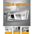 thumbnail image 5 of 2PCS Fit 07-14 Chevy Silverado 1500 2500 HD Tahoe Clear Bumper Fog Lights Lamps, 5 of 9