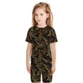 thumbnail image 5 of Fotbe Sea Turtle With Ocean Pijama Estampada de 2 Piezas para Niños – Ropa de Dormir de Manga Corta Cómoda para Niños y Niñas, Camiseta y Shorts de Algodón-Large, 5 of 5
