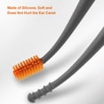 thumbnail image 3 of Silicone Ear Pick,Ear Wax Removal Sticks Earpick Remover Earpick Remover With Ear Cleaner Spiral Swab Ear Wax Spiral Swab Ear Remover With Leather 2pcs Silicone Ear Removal Tool Ear Wax Removal Tool, 3 of 5
