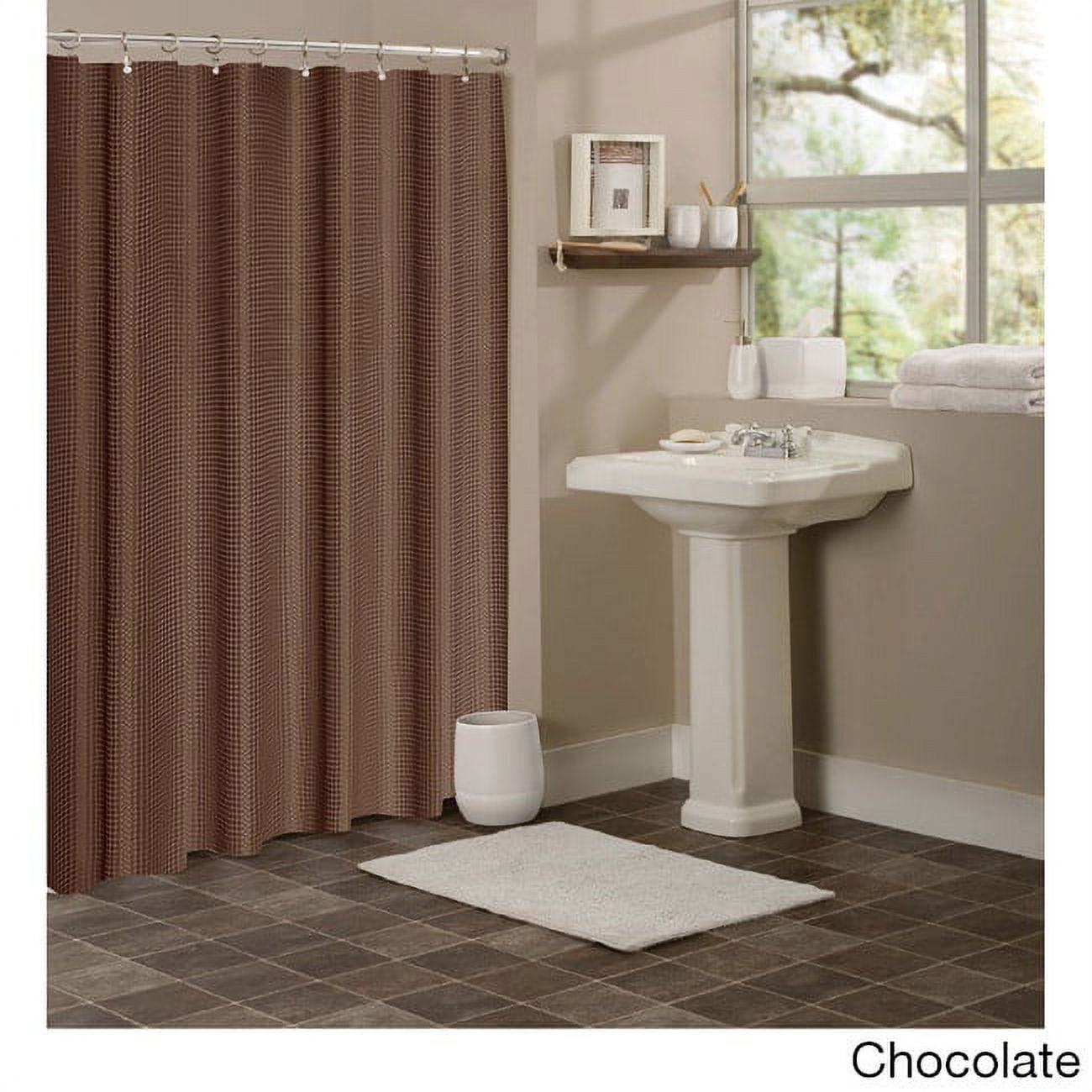 Hotel Collection Waffle Shower Curtain