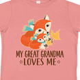 thumbnail image 4 of Inktastic My Great Grandma Loves Me Fox Boys or Girls Toddler T-Shirt, 4 of 5