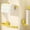 Yellow, variant on YFGEFTR Paper Towel Holder Wall Mount, Space Saving Hanging Paper Roll Holder Dispenser, No Drill Suction Paper Towel Holder for Kitchen/Bathroom/Sink/Pantry