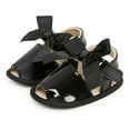 thumbnail image 2 of Odeerbi Babies First Walkers Toddler Shoes Baby Girls Cute Fashion Cotton Sequins Bow Non-slip Soft Bottom Sandals, 2 of 8