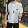 thumbnail image 3 of Venta al por mayor de camisetas para hombre, camisetas de verano para hombre, 100 % algodón, camisetas de manga corta, ropa de calle de alta calidad y elegante, 3 of 5