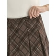 thumbnail image 4 of Madden NYC Women’s Plaid Mini Skirt, Sizes XXS-2XL, 4 of 5