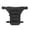 Black, variant on waist Leg Bag, Nylon Multi-Pocket Thigh Holster Pouch, Adjustable Waist & Thigh Pack, Outdoor Gear Bag for Motorcycle Riding, Hiking, Camping