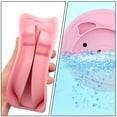 thumbnail image 4 of OUNONA 1Pc Pink Silicone Plate Cartoon Pig Design for Animal Cute Plate, 4 of 7