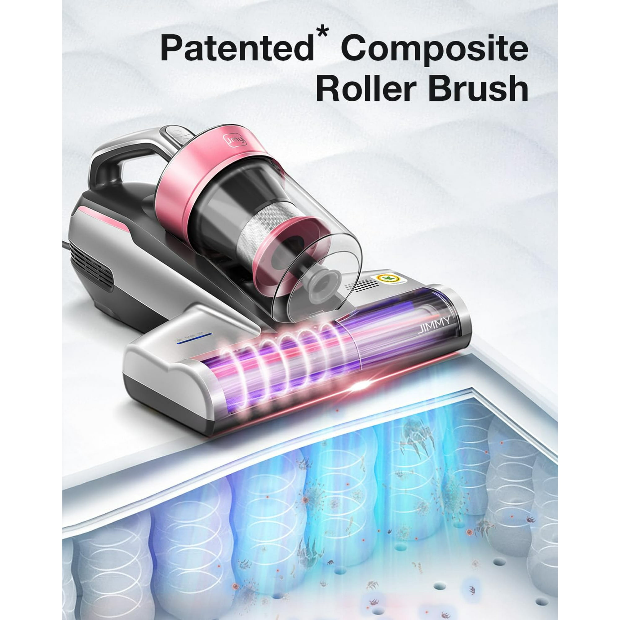 Jimmy Mattress Vacuum Cleaner, Bed Vacuum Cleaner with UV-C Light