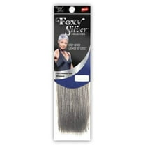 Foxy Silver (Weave - HH Yaki Straight) 10 inch - 100% Human Hair Weave in 60