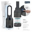 thumbnail image 2 of Ventilador Calentador Purificador 3 En 1 67cm Esquimal Color Grafito, 2 of 8