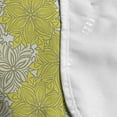 thumbnail image 4 of Yellow Flower Microwave Oven Cover, Fresh Garden Pattern with 2 Shaded Motifs Lively Summer Pattern, Water Resistant Organizer with Pockets for Kitchen, 36" x 12", Yellow Cream, by Ambesonne, 4 of 4
