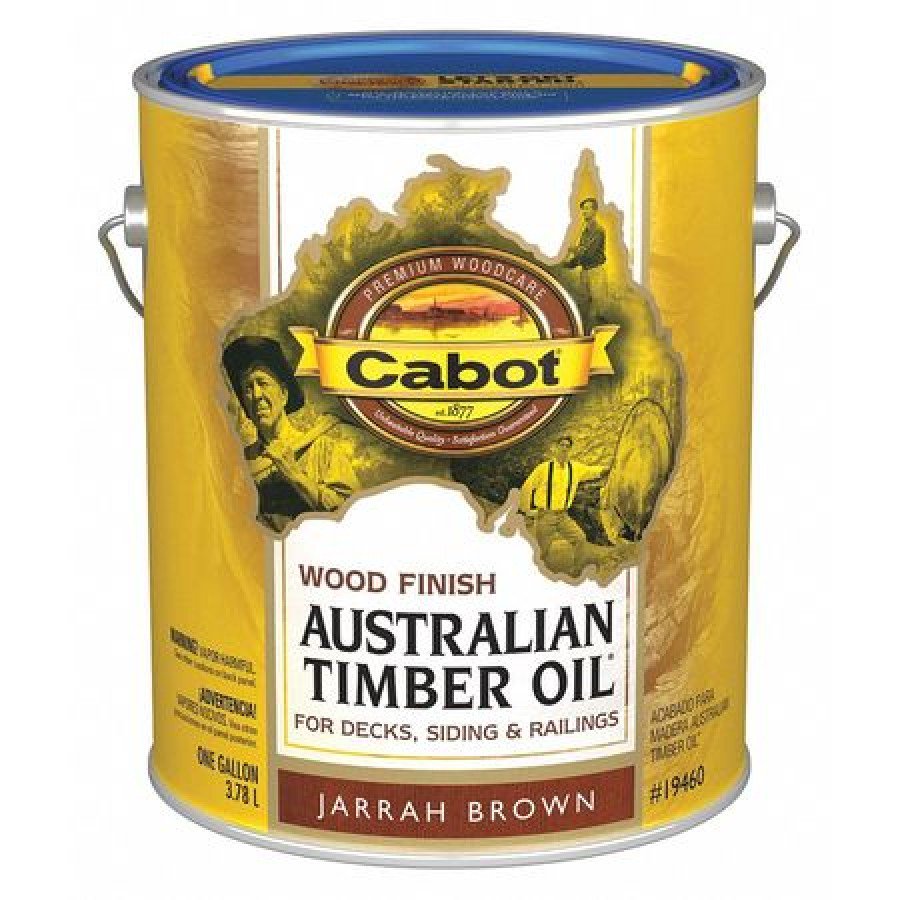 CABOT 140.0019460.007 Stain,Jarrah Brown,Toned Flat,1 gal. Walmart