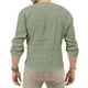 thumbnail image 4 of Blusas y camisas de manga larga con cuello en V Camisa formal con estampado de color para hombre N Blusa y camisa de manga larga con cuello vuelto Blusa para hombre, 4 of 7