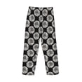 thumbnail image 5 of Goofa White Sunflowers Printed Soft Pajama Pants for Men, Wide Leg Comfy Casual Lounge Yoga Pants-X-Large, 5 of 9