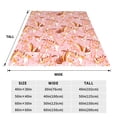 thumbnail image 3 of Balery Pink Cockatoo Birds Manta de Felpa Suave y Acogedora – Cobija de Franela Aterciopelada para Cama, Lavable y Cálida para Sofá, Mascotas, Transpirable-50"x40", 3 of 7