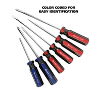 GreatNeck AA Series Screwdriver Set with Tray, 6 Pieces