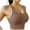 Brown, variant on JIUKE Sport Bras for Women Criss Cross Back Yoga Bras High Support Seamless Workout Bras Size XL