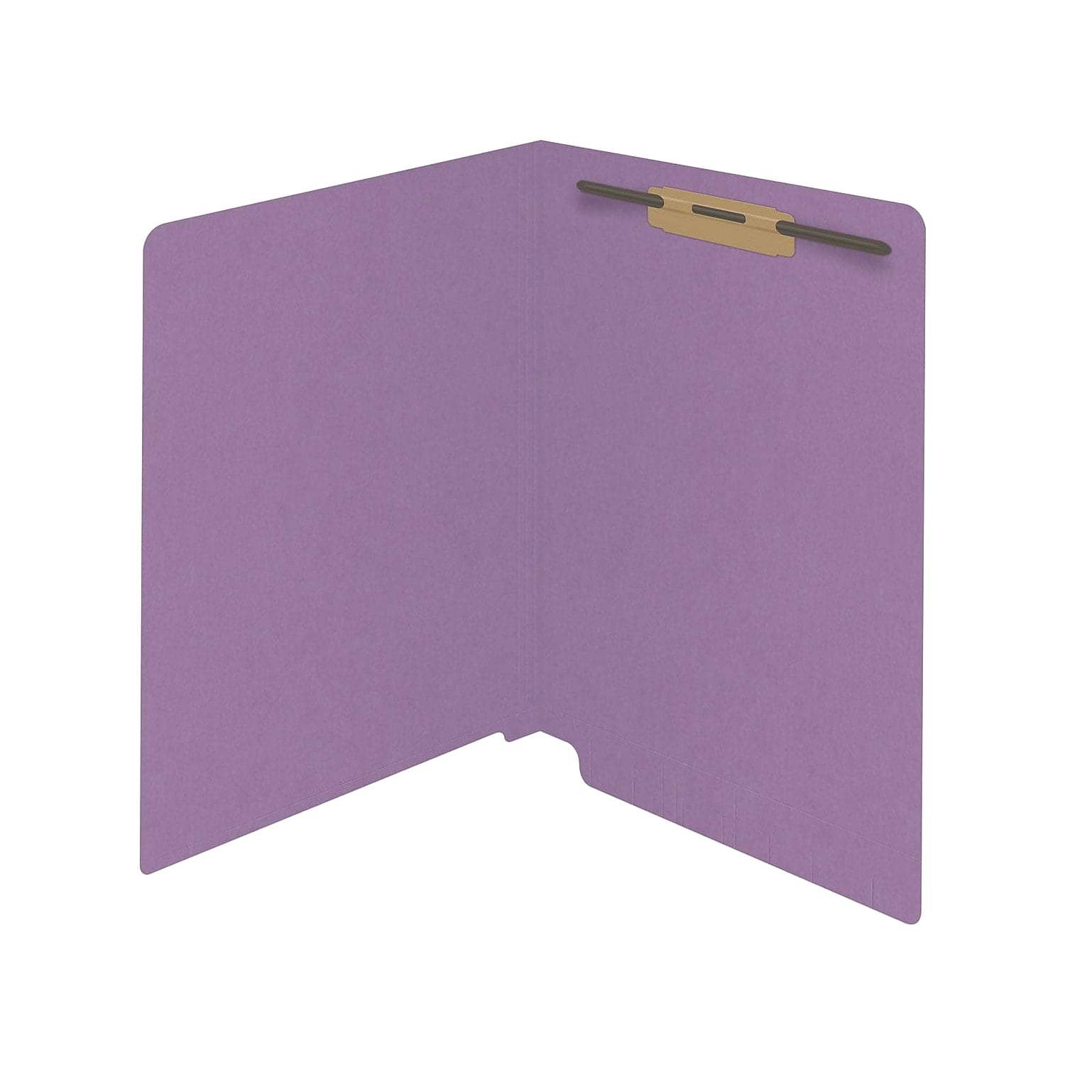 Medical Arts Press Reinforced End Tab File Folder Straight Cut Letter-Size Lavender 50/Box