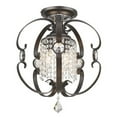 thumbnail image 1 of Golden Lighting 1323-SF EBB Light Semi Flush Mount, 1 of 4