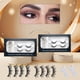 thumbnail image 2 of QUTETN Magnetic False Eyelashes Set with 2 Pairs, Featuring a Cute Anime Cat-Eye Design with Elongated Ends, Naturally Thin, And Reusable., 2 of 4