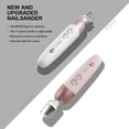 thumbnail image 3 of Taladro de uñas eléctrico profesional, lima de uñas eléctrica inalámbrica para mujeres y hombres, kit de manicura y pedicura con 5 velocidades, pulido de uñas, recorte y herramienta para el cuidado de manos y pies JM pulidor de uñas, 3 of 5