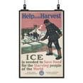 thumbnail image 2 of Print: Help In The Harvest Ice Is Needed To Save Food For The Starving, 2 of 4