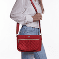thumbnail image 3 of Bolsa Crossbody de Mujer LuckyLy, Bandolera tipo Mensajero, Modelo Arya, Rojo LuckyLy Bolsa Crossbody, Bandolera de Mano y al Hombro, Ligera con Múltiples Compartimentos - Modelo Arya, 3 of 6