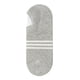 thumbnail image 1 of Nvzi 10 pares de calcetines invisibles para hombre, antideslizantes, de silicona, con absorción de humedad, de corte bajo, invisibles, informales, color gris claro, 1 of 2