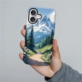 thumbnail image 6 of Case for iPhone 17, Hybrid Shockproof Protective Anti-Scratch Phone Case, Dual-Layer Drop Protection, Mountain Tree Landscape, 6 of 7