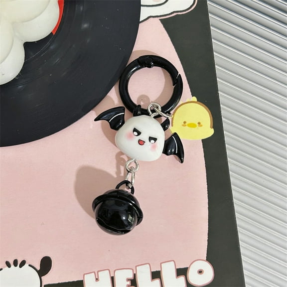 Halloween Keychain Spooky Cute Key Ring Accessories for Women Girls Backpack Purse Car Keys