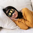 thumbnail image 5 of Salouo Bee Happy Sunflower Gnomes Print Sleep Mask Eye Cover, 1-Pack Eye Masks Washable Sleeping Eyeshade Block Sleep Shade Cover Light Reduces Puffy Eyes Traveling Gifts, 5 of 7