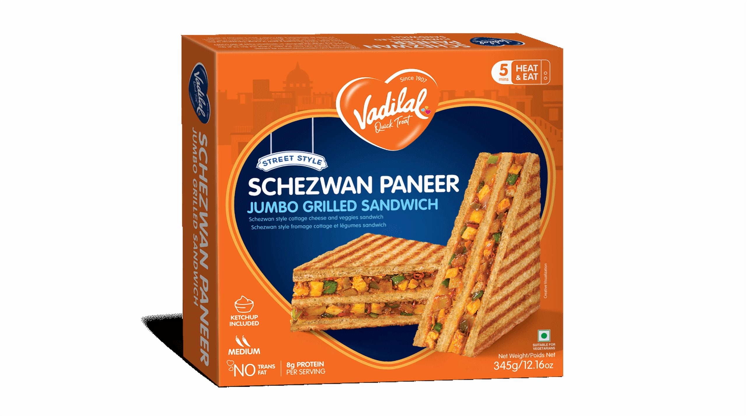 Vadilal Sandwich Paneer Schezwan