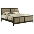 thumbnail image 3 of Wilkes 51-inch Upholstered Eastern King Bed Dark Cocoa, 3 of 11
