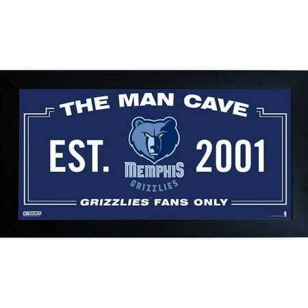 Steiner Sports NBA Framed Man Cave Sign Memorabilia