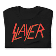 thumbnail image 4 of Slayer - Red Logo Unisex T-Shirt - Black - Small, 4 of 7