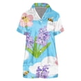 thumbnail image 4 of MEICHEN Pajamas for Women Set Spring/Summer Cute Funny Print Casual Comfortable Short Pants Short Sleeved Nightwear Set Women's Essentials Fashion Sleepwear, 4 of 4