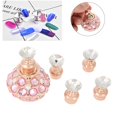 thumbnail image 3 of 5Pcs Nail Art Tip Holders  Crystal Base, Durable Material, Easy to Install and Uninstall, 3 of 7