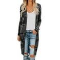 thumbnail image 1 of Manteau Cardigan Long pour Femmes à Manches Longues pour l'Extérieur, 1 of 8
