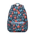 thumbnail image 1 of Floral and Leopard Print Students’s Backpack Durable, Lightweight School Backpack with Colorful Wildflower and Butterfly Artwork, Perfect for Student and Student, 1 of 6