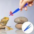thumbnail image 4 of Quentinu 6pcs Reptiles Feeding Tweezer Plastic Clip Spider Lizard Food Feeding Clips, 4 of 7