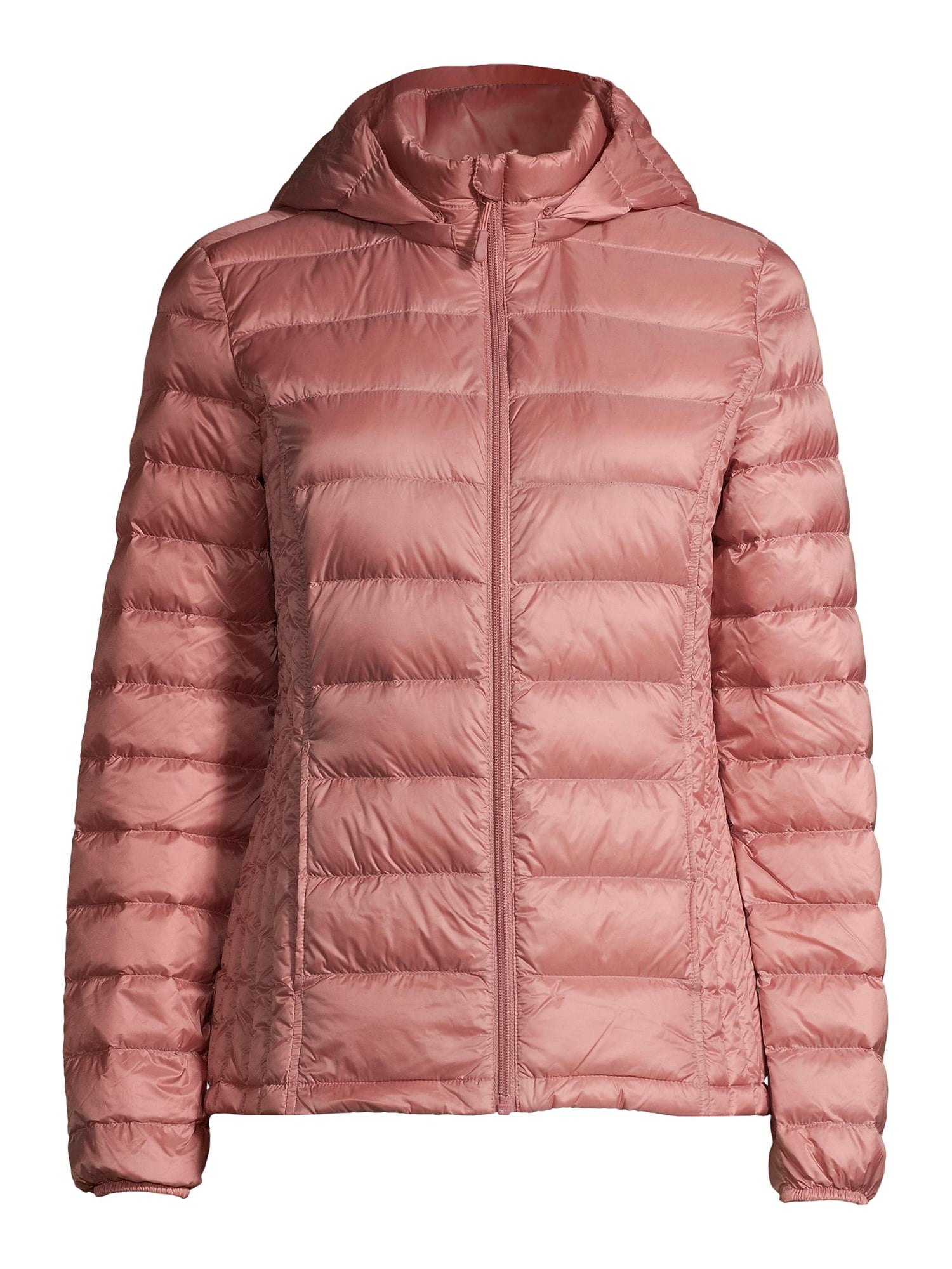 360 Air Women's Packable Short Down Jacket With Detachable Hood