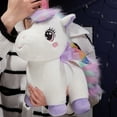 thumbnail image 5 of Adorable Unicorn Stuffed Animal Plush Pillow-Soft Unicorn Plush Toy Birthday Gift for Kid&Girlfriend, 5 of 8