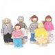 thumbnail image 1 of Wooden Furniture Dolls House Family Person Figures Miniature Set Doll Toys Pretend Play Dollhouse For Kids Play Toy heqiyong LED, 1 of 2