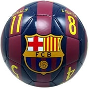 Icon Sports FC Barcelona Soccer Ball Officially Licensed Size 5 06-10