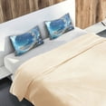 thumbnail image 5 of Yayeee Pillowcase Standard Size Set of 2 Satin Wrinkle Resistant Pillow Case, Floral Moon, 5 of 8