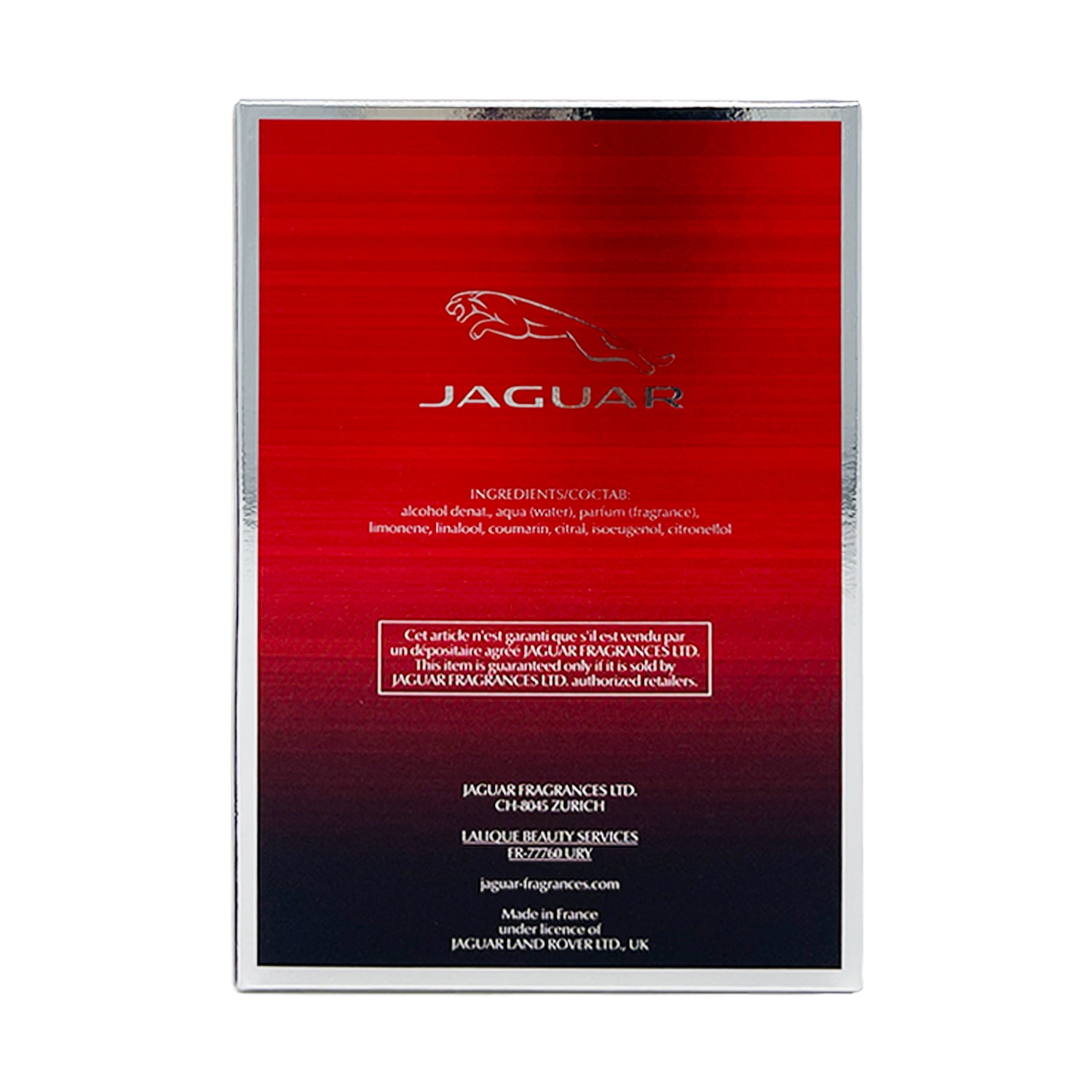 Skadelig Skære Ja Jaguar Classic Red by Jaguar, 3.4 oz Eau De Toilette Spray for Men -  Walmart.com