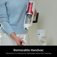thumbnail image 6 of Shark Clean & Empty Cordless Stick Vacuum, Carpet and Hardfloors, Auto Empty Base, Self Cleaning Brushroll, HEPA Filter, 40-Min Run Time, BU3120 White, 6 of 14