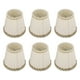 thumbnail image 1 of 6Pcs Small Lamp Shades Safe Soft Easy Installation Modern Light Weight Table Lampshade for E14 Bulb, 1 of 5